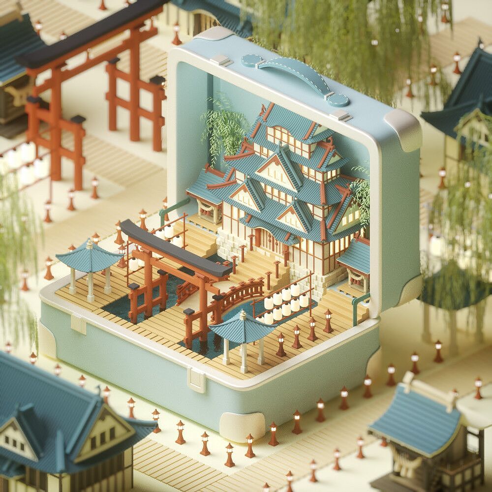 C4D零基础第五期学员作品——NiaoNiao的C4D课堂（上)（图ZMzE2Mzg1NTUy） - 场景 - 站酷设计师我就是NiaoNiao原创素材 - 站酷ZCOOL