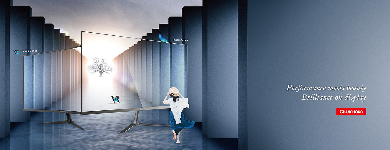 长虹显示器产品手册（图ZMzA5NDIyNjI0） - 书籍/画册 - 站酷设计师满树玉瓣原创素材 - 站酷ZCOOL