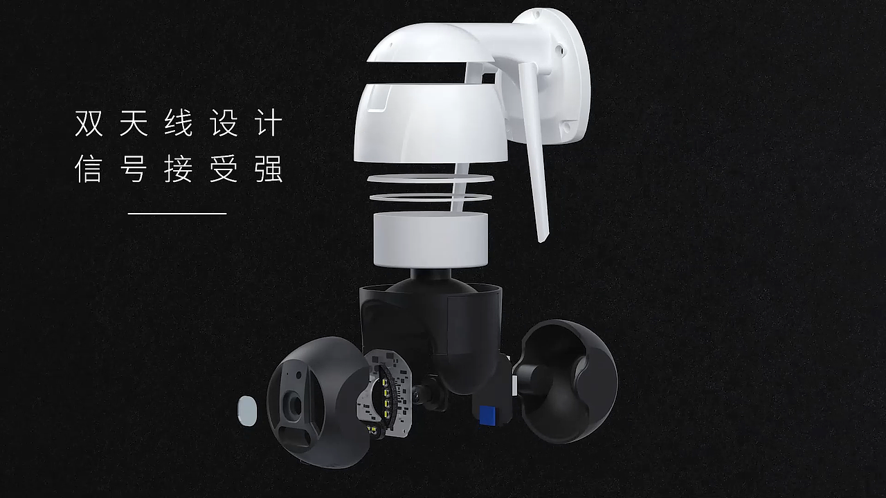 24灯监控摄像头渲染动画（图ZMzA3ODM3NDg4） - 产品 - 站酷设计师颜汇视觉原创素材 - 站酷ZCOOL