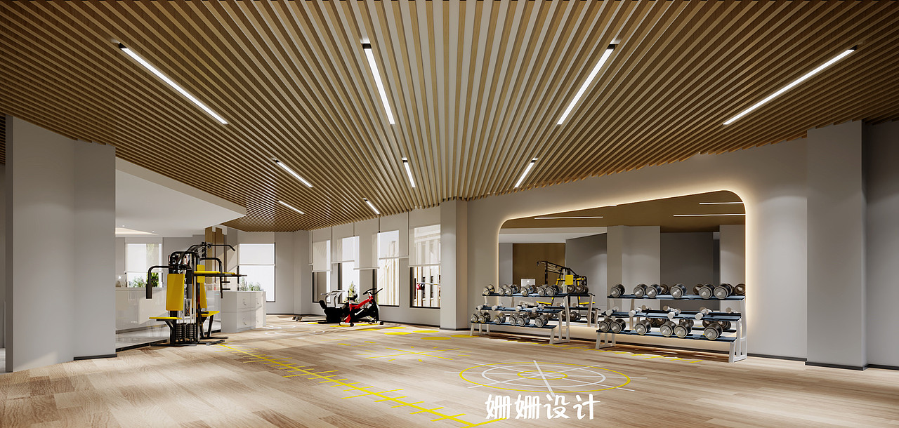 首航健身会所--健身房