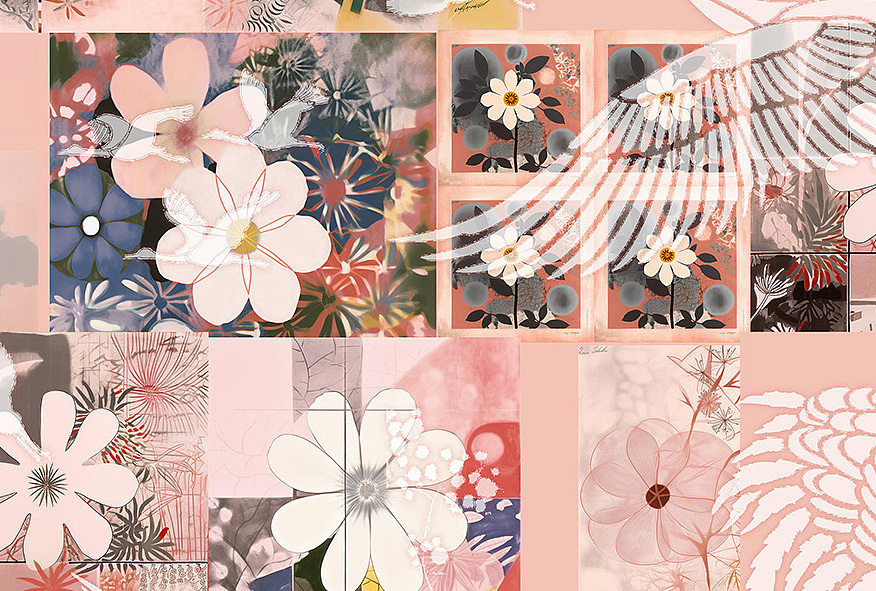 荆花雪月（图ZMzM4OTE2MjE2） - 图案 - 站酷设计师luhxf007原创素材 - 站酷ZCOOL