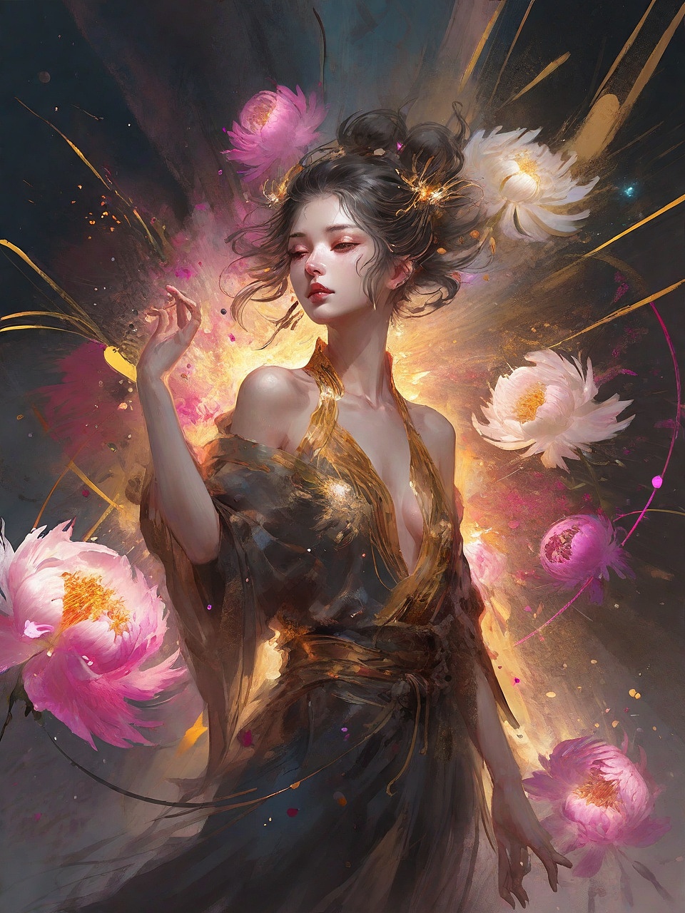 AI绘画｜花仙子系列