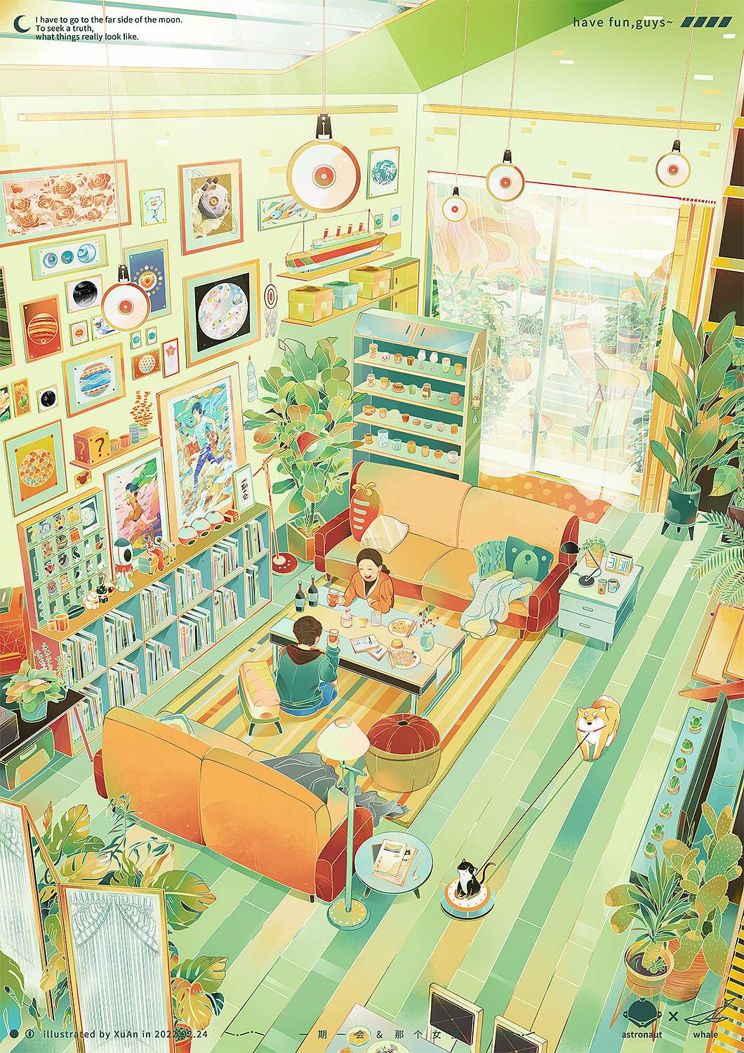 2022半年总结（图ZMzA5NjY0MTY4） - 商业插画 - 站酷设计师XXXXuAn原创素材 - 站酷ZCOOL