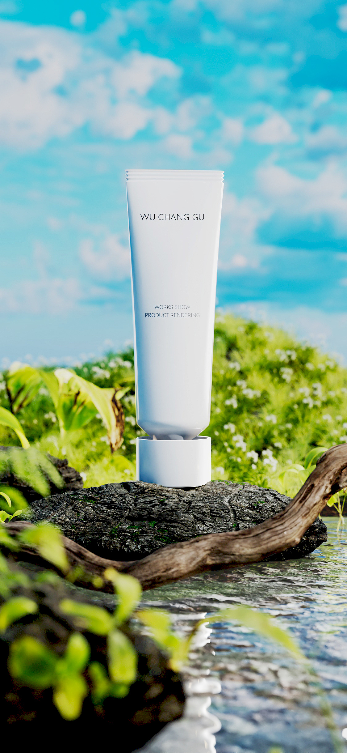 一组洗护用品渲染作品（图ZMzEzMzMyMTEy） - 产品 - 站酷设计师吴聊设计原创素材 - 站酷ZCOOL