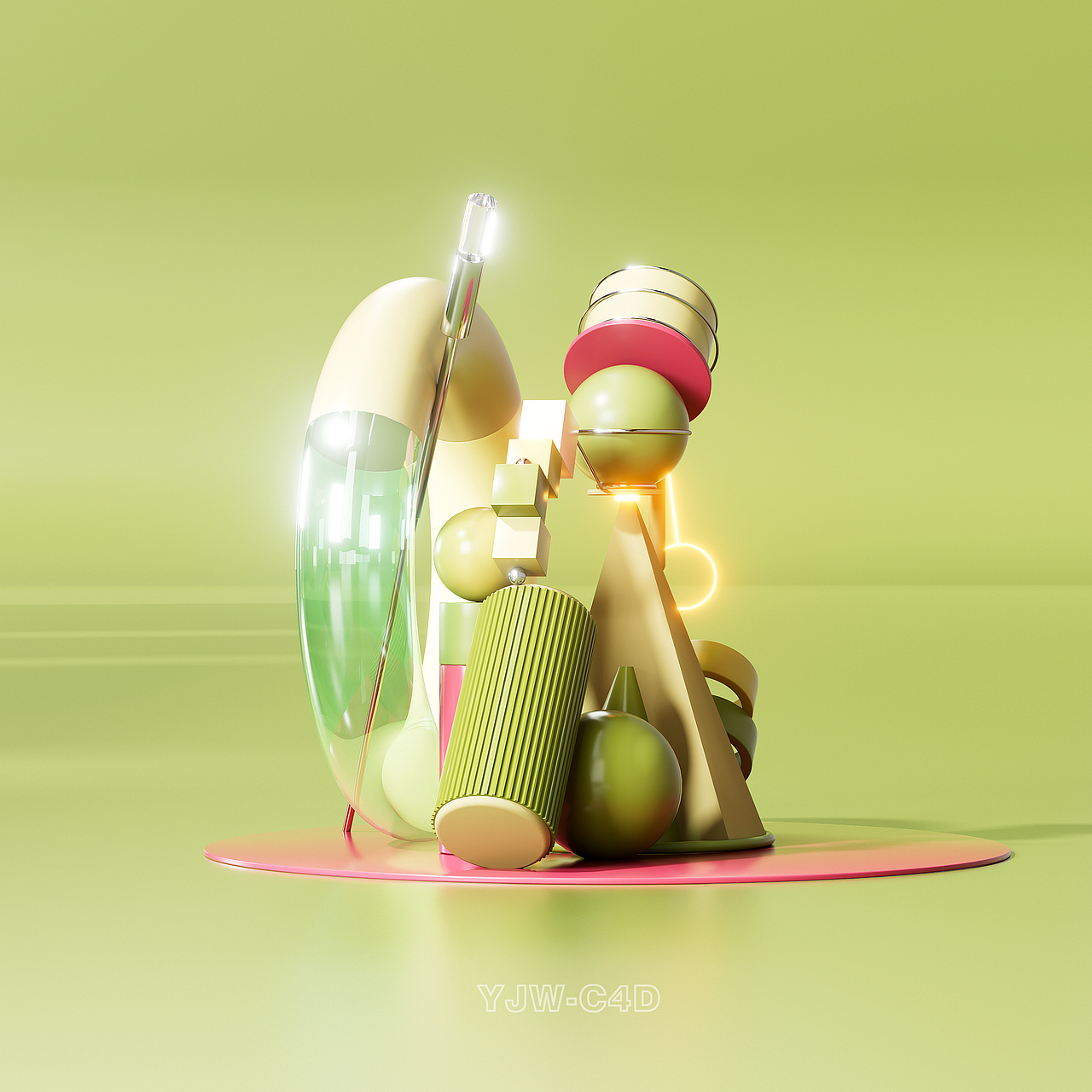 某童鞋的C4D课堂06期【学生作业一】