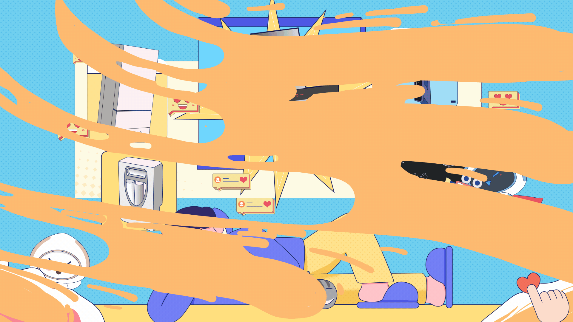 武汉天然气624直播活动（图ZMzEwNTcyMjU2） - 其他平面 - 站酷设计师清团子原创素材 - 站酷ZCOOL