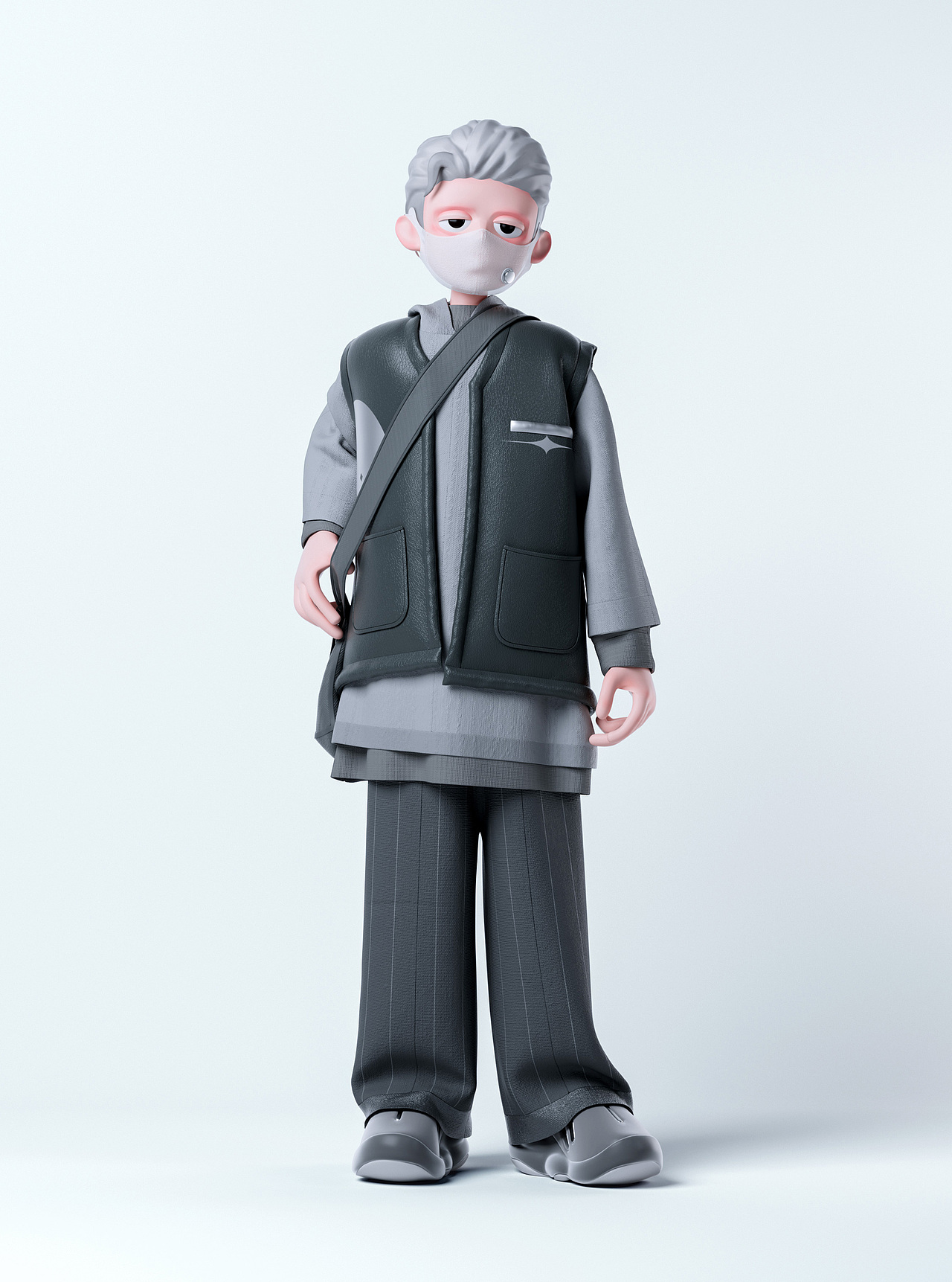 Masked boy.Emotion?(图ZMzA0NjUzMDA0) - 人物/生物 - 站酷设计师是阿年啊原创素材 - 站酷ZCOOL