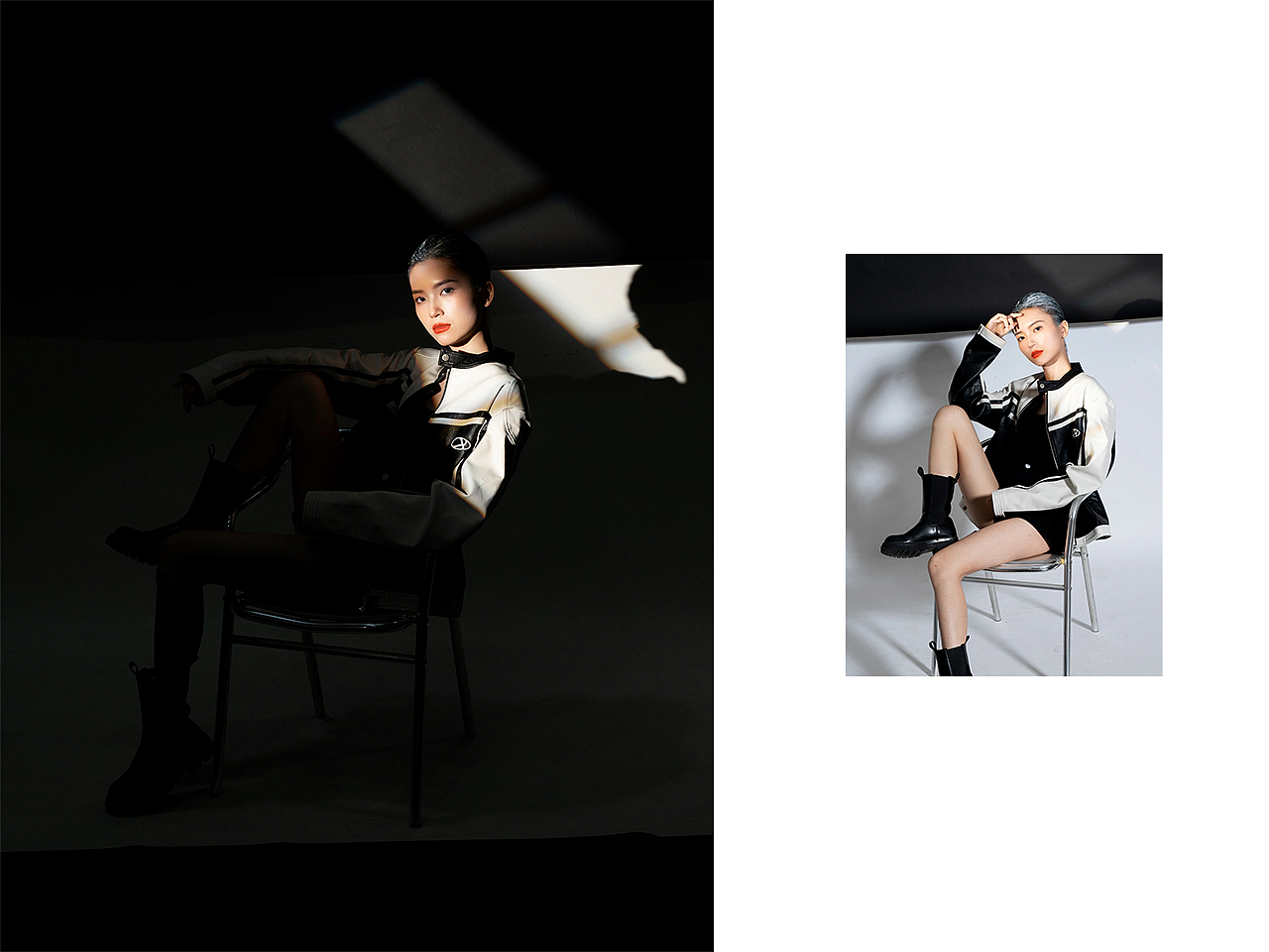 机车风 女装lookbook 拍摄