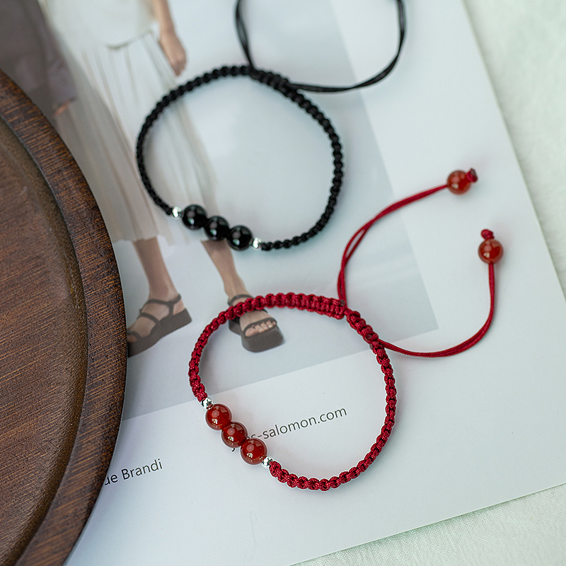 自然光下 国风手链拍摄