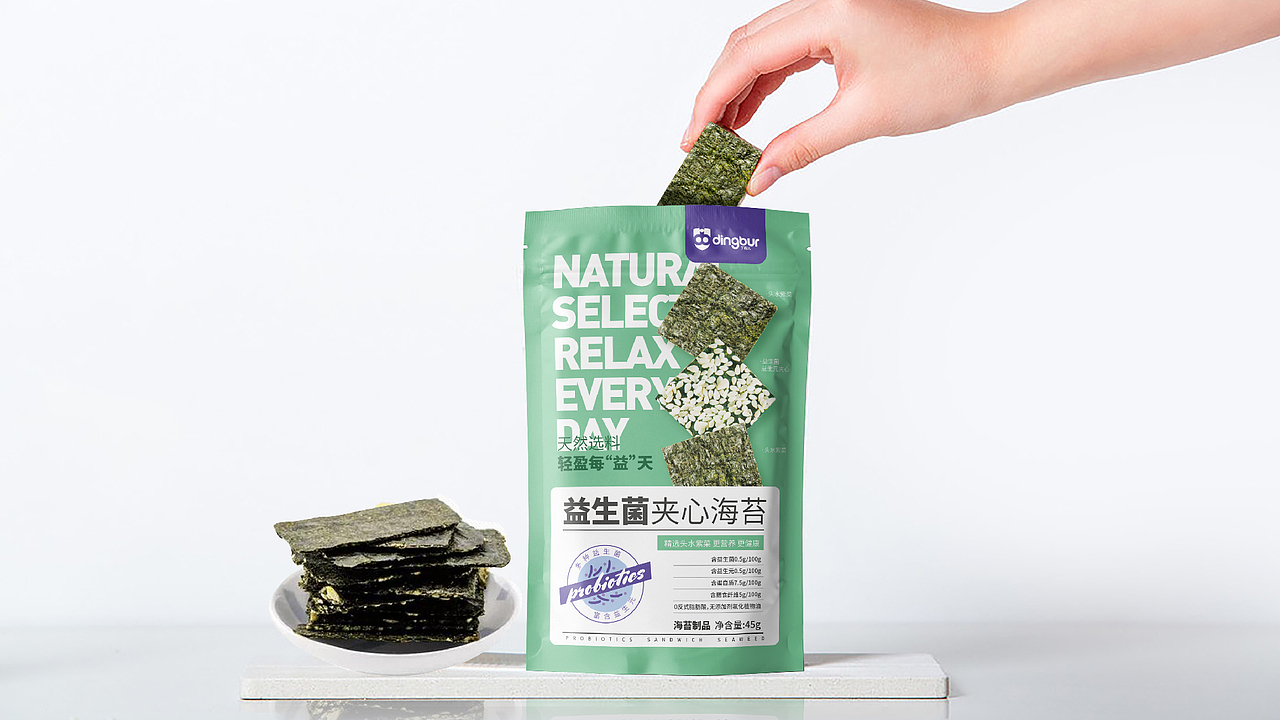 海苔包装（图ZMzYxOTI4MzA4） - 包装 - 站酷设计师睡不醒sleeping88原创素材 - 站酷ZCOOL