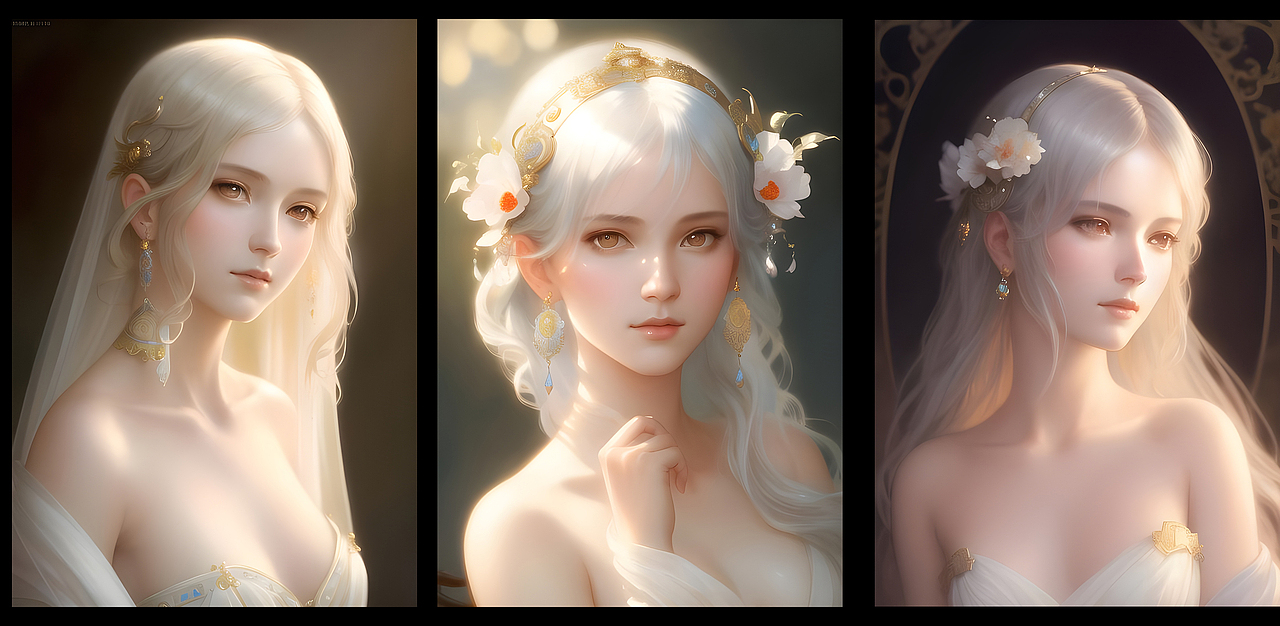 时代进步，今日AI绘图成品1（图ZMzMwODQzNDY0） - 游戏原画 - 站酷设计师Ben_Yu原创素材 - 站酷ZCOOL