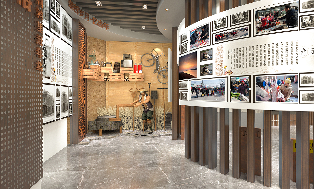 黄河滩展馆——2020（图ZMzAzMzIxNjY0） - 展陈设计 - 站酷设计师一池三境设计原创素材 - 站酷ZCOOL