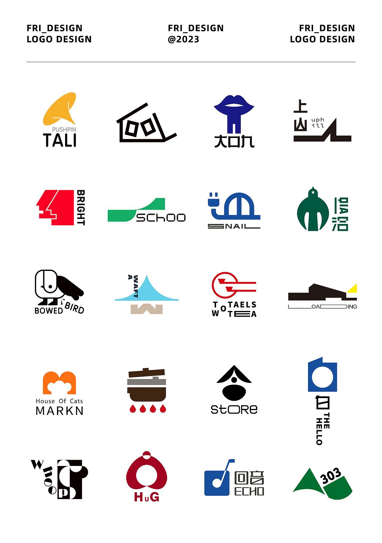 LOGO DESIGN 6（图ZMzM5NzAyMjU2） - Logo - 站酷设计师FRI_DESIGN原创素材 - 站酷ZCOOL