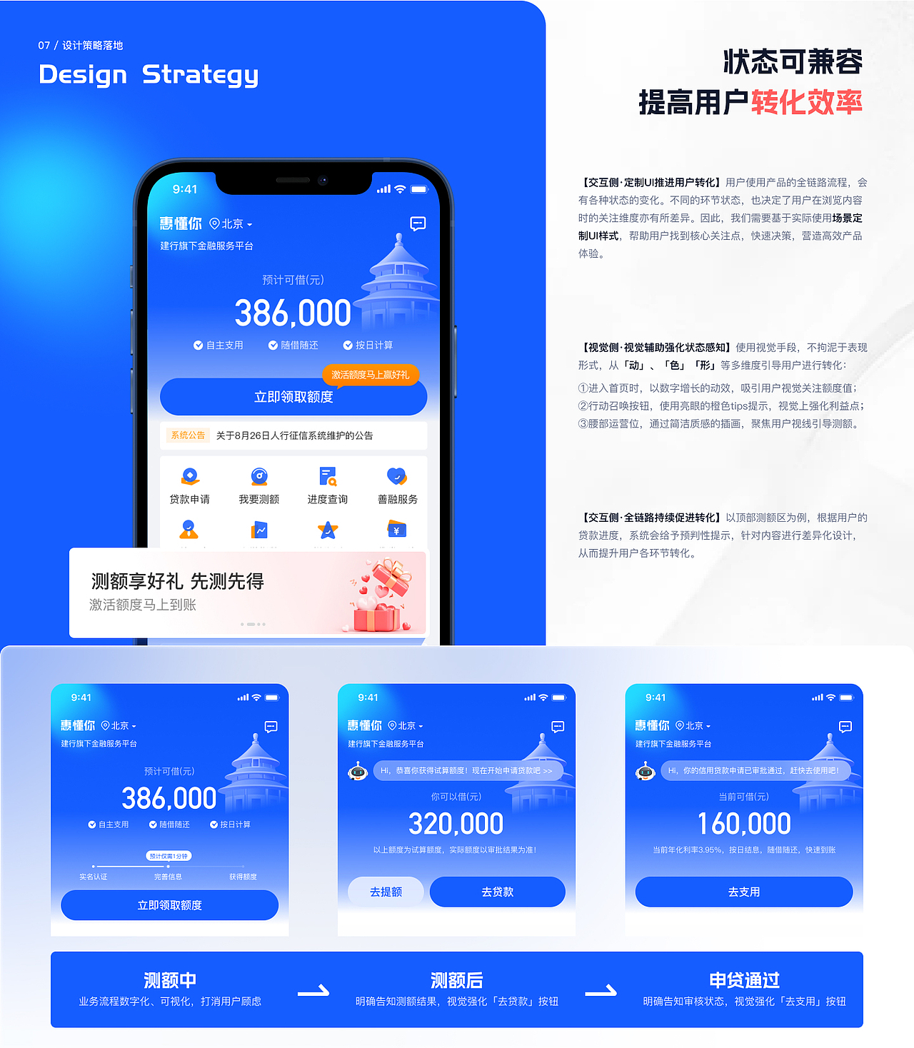 惠懂你APP2.0焕新升级-将信任力与信贷全旅程串联（图ZMzYwMjM0NDg0） - 交互/UE - 站酷设计师Q谭小丸子原创素材 - 站酷ZCOOL