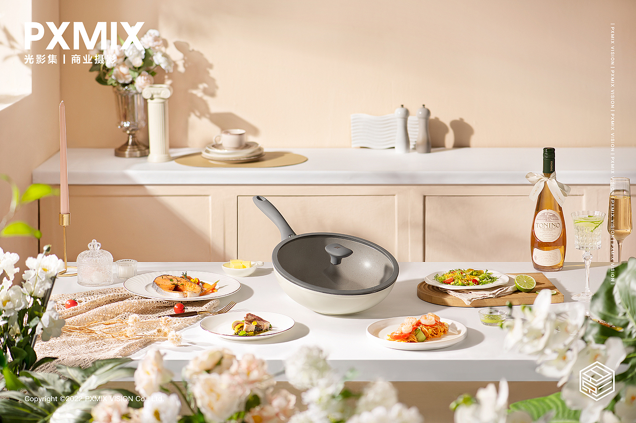锅具摄影丨Alluflon 多彩小陶锅 x 光影集PXMIX（图ZMzYxMjY4NTE2） - 产品摄影 - 站酷设计师光影集原创素材 - 站酷ZCOOL