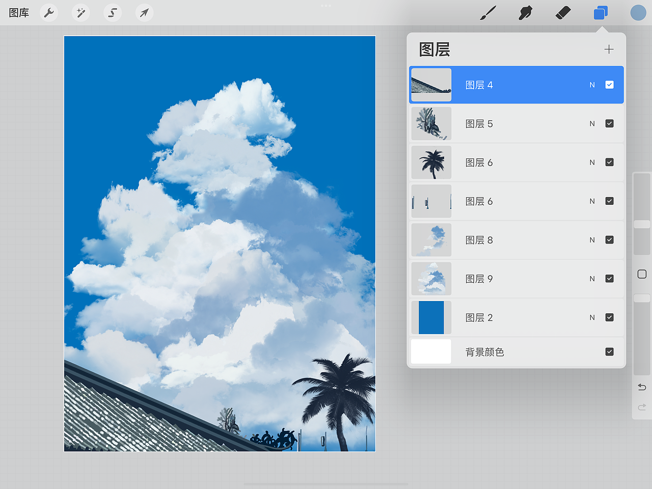 4月绘画星球打卡挑战 11（图ZMzM3NDA3OTY4） - 创作习作 - 站酷设计师豆丁的豆原创素材 - 站酷ZCOOL