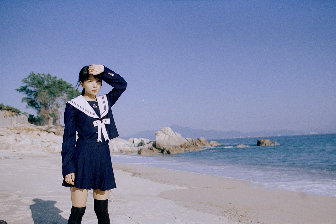 あの年の海と君（图ZMTM5OTkyNTYw） - 人像摄影 - 站酷设计师若寒Rock原创素材 - 站酷ZCOOL