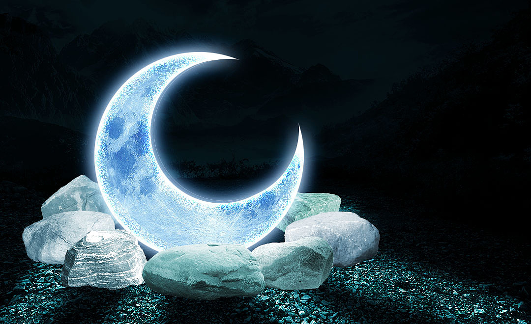 月亮|ui|闪屏/壁纸|三岁就很拽呀 - 原创作品 - 站酷 (zcool)