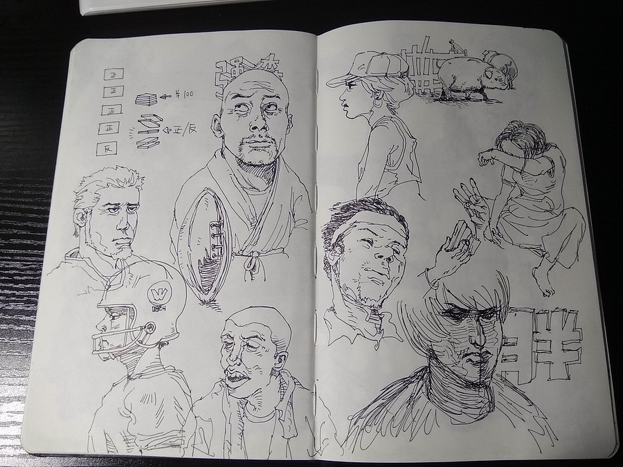 王大火速写本·练习（图ZOTA2Njg0NTI=） - 绘画 - 站酷设计师王大火原创素材 - 站酷ZCOOL