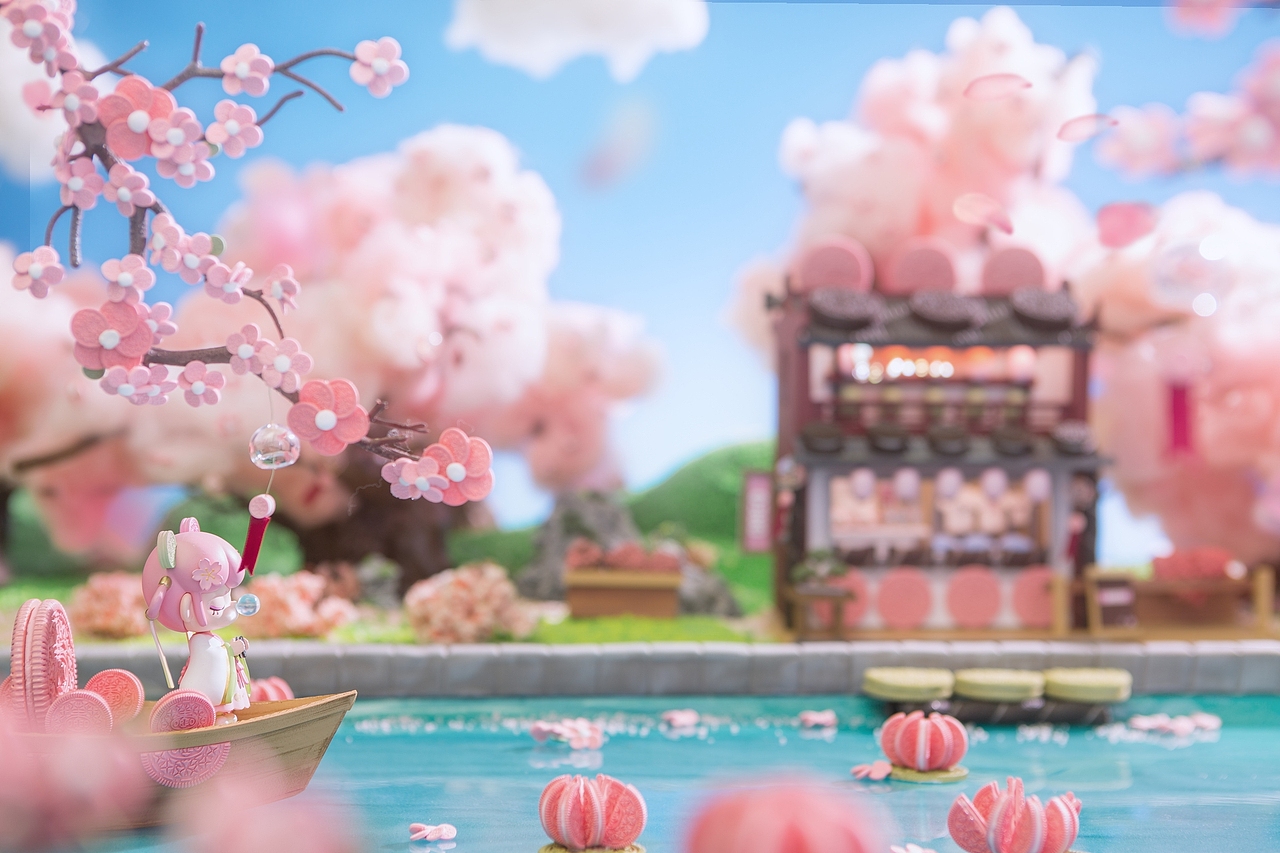奥利奥xNanci《赏樱踏青》春日定格动画（图ZMjQ4OTgyNjI0） - 动画片 - 站酷设计师麒童工作室原创素材 - 站酷ZCOOL