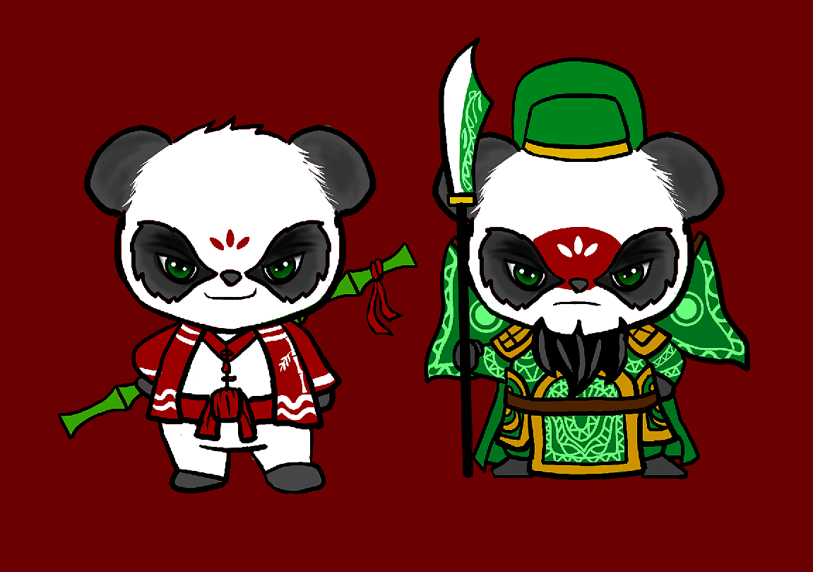 已参与 :「国潮熊猫当道·执意中国制造」 东方胖丸>熊猫国潮创作大赛