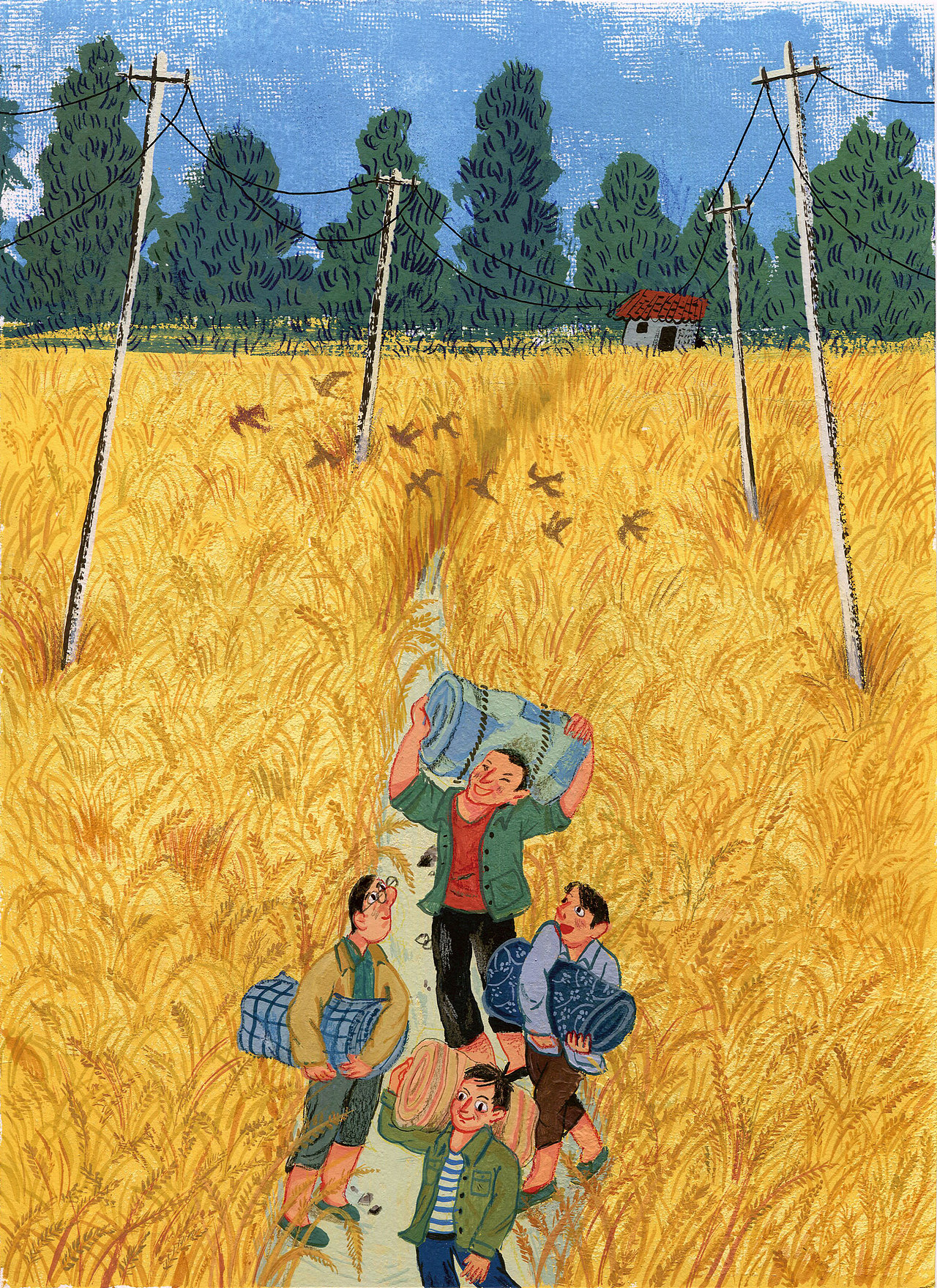 儿童文学杂志插图