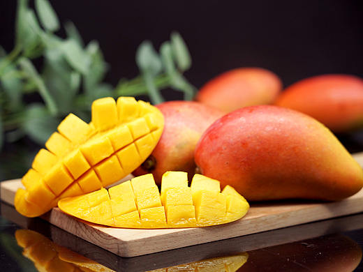 芒果 水果 餐饮 饮料 饮品 新鲜水果 电商 效果图 美食