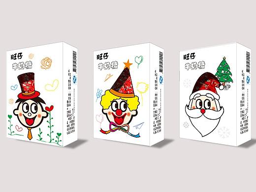 旺旺奶糖节日包装