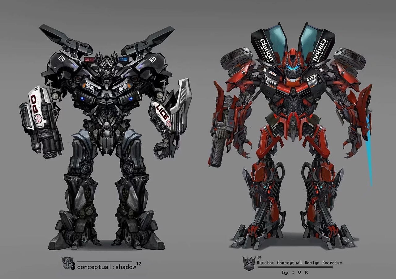 变形金刚（图ZMTg4OTA2NDA4） - 概念设定 - 站酷设计师Wkwang原创素材 - 站酷ZCOOL