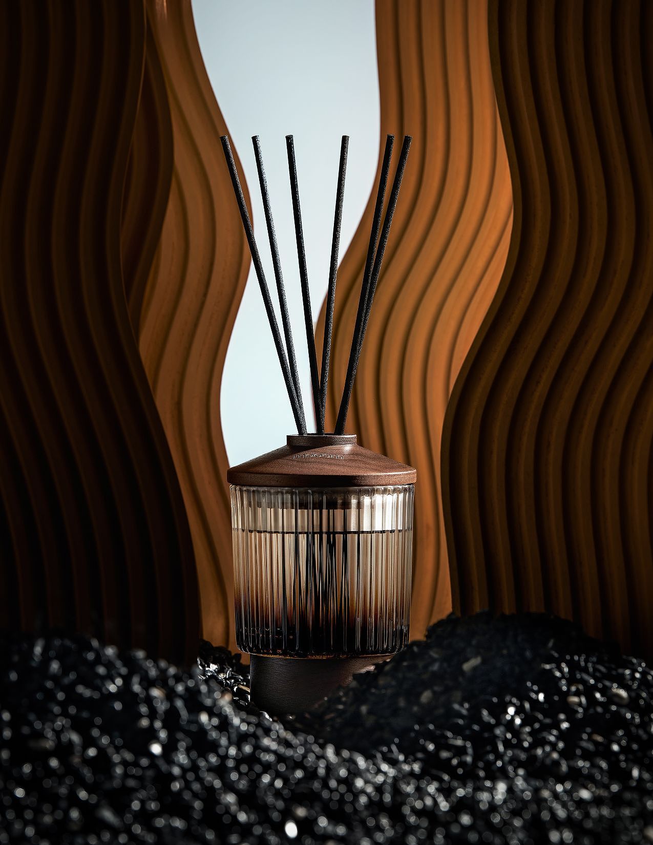 mooom栀子乌龙无火香薰拍摄