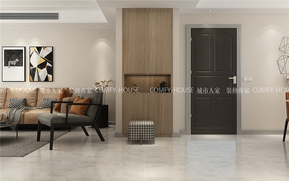 长清常春藤现代风格装修效果图-城市人家（图ZMTkyMjIyMTU2） - 家装设计 - 站酷设计师济南城市人家原创素材 - 站酷ZCOOL