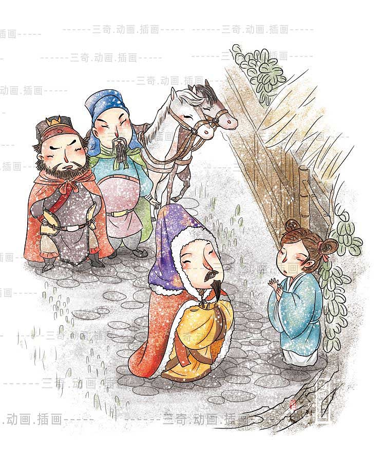 儿童插画--弟子规。已商用。