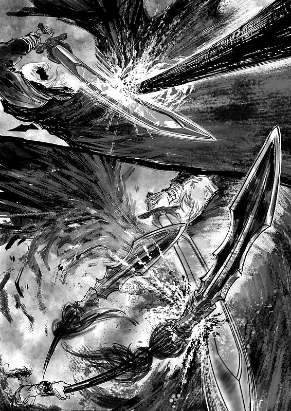 武侠短篇漫画(分镜练习)