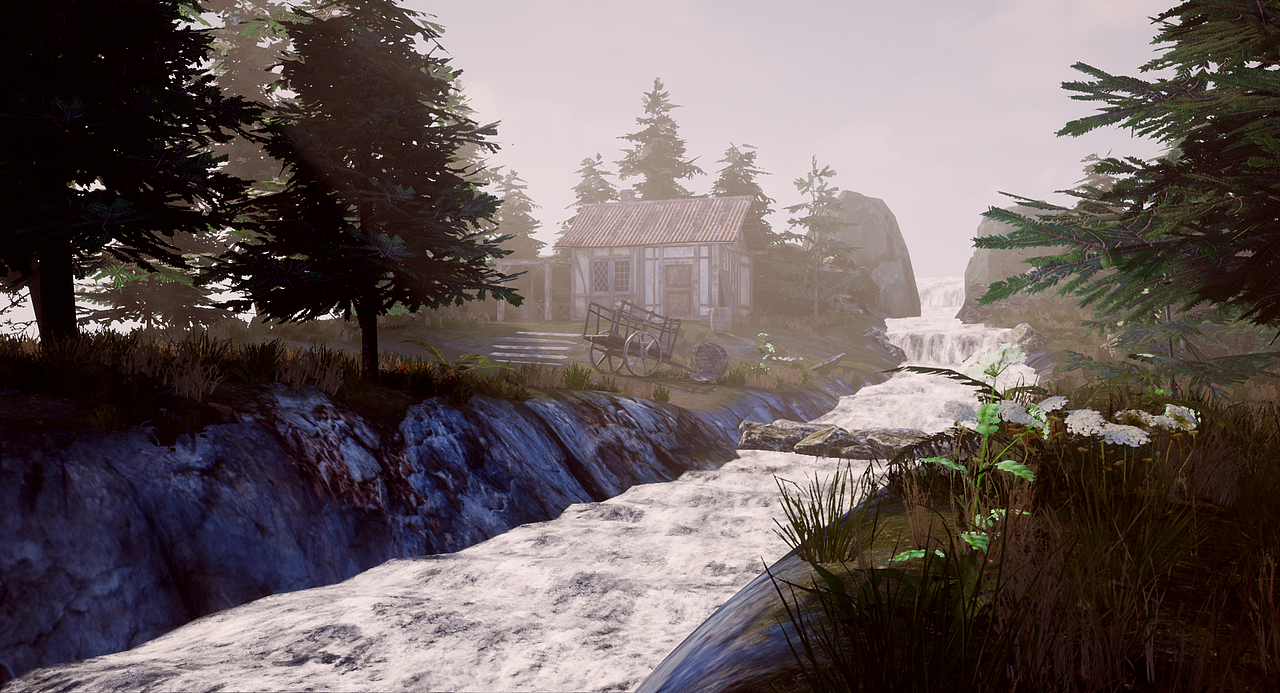 UE4户外场景练习（图ZMTgyNjA1MjUy） - 场景 - 站酷设计师Felix6138原创素材 - 站酷ZCOOL