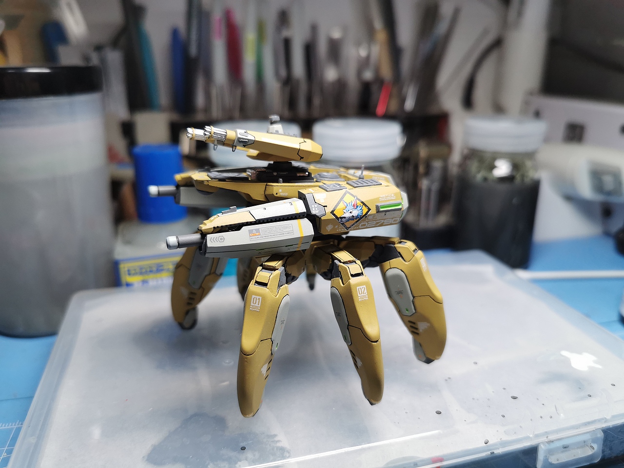 GK作品科幻机体九式（图ZMTY4OTYzNTY0） - 手办/模玩 - 站酷设计师小凸凸原创素材 - 站酷ZCOOL