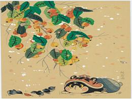 当牛皮纸遇到国画/卡通画