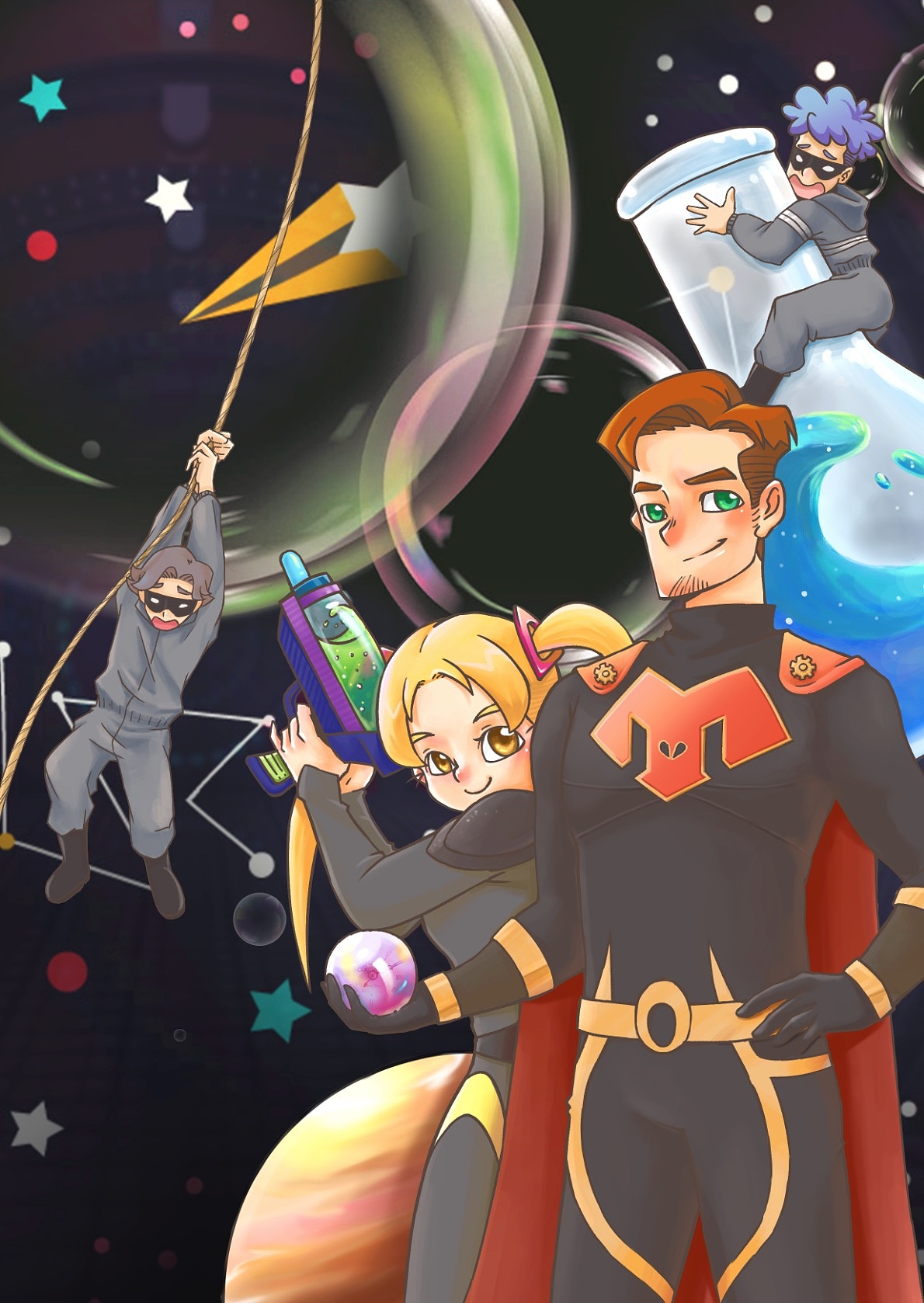 儿童剧海报小鬼当家