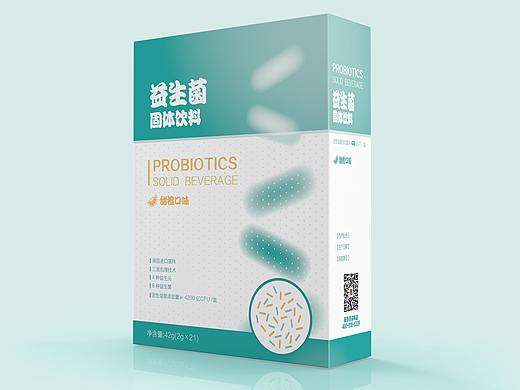 日式风格益生菌包装