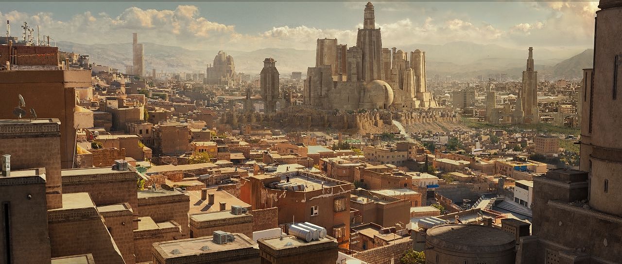 UE5地编转数字汇景,城市系列《神庙》