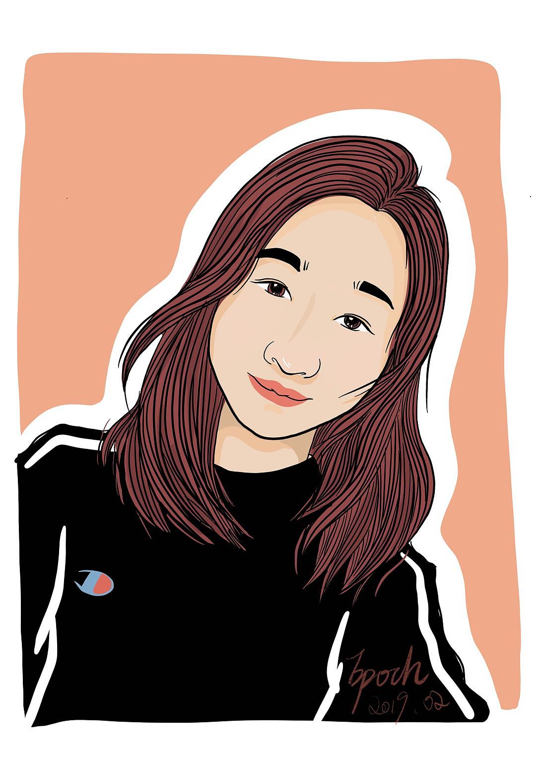 ipad procreate 人物绘画|插画|新锐潮流插画|ezht