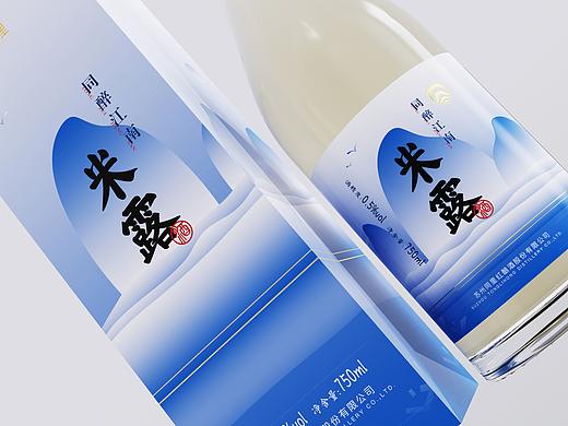 同理红｜米露酒包装设计