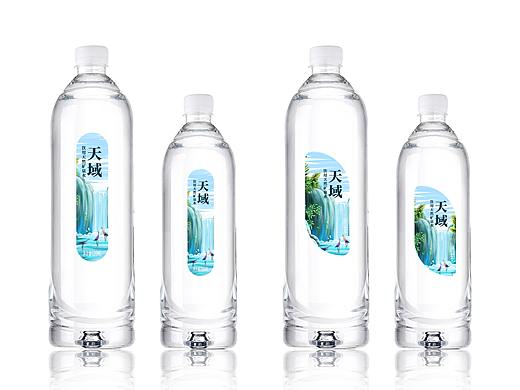 天域矿泉水瓶标