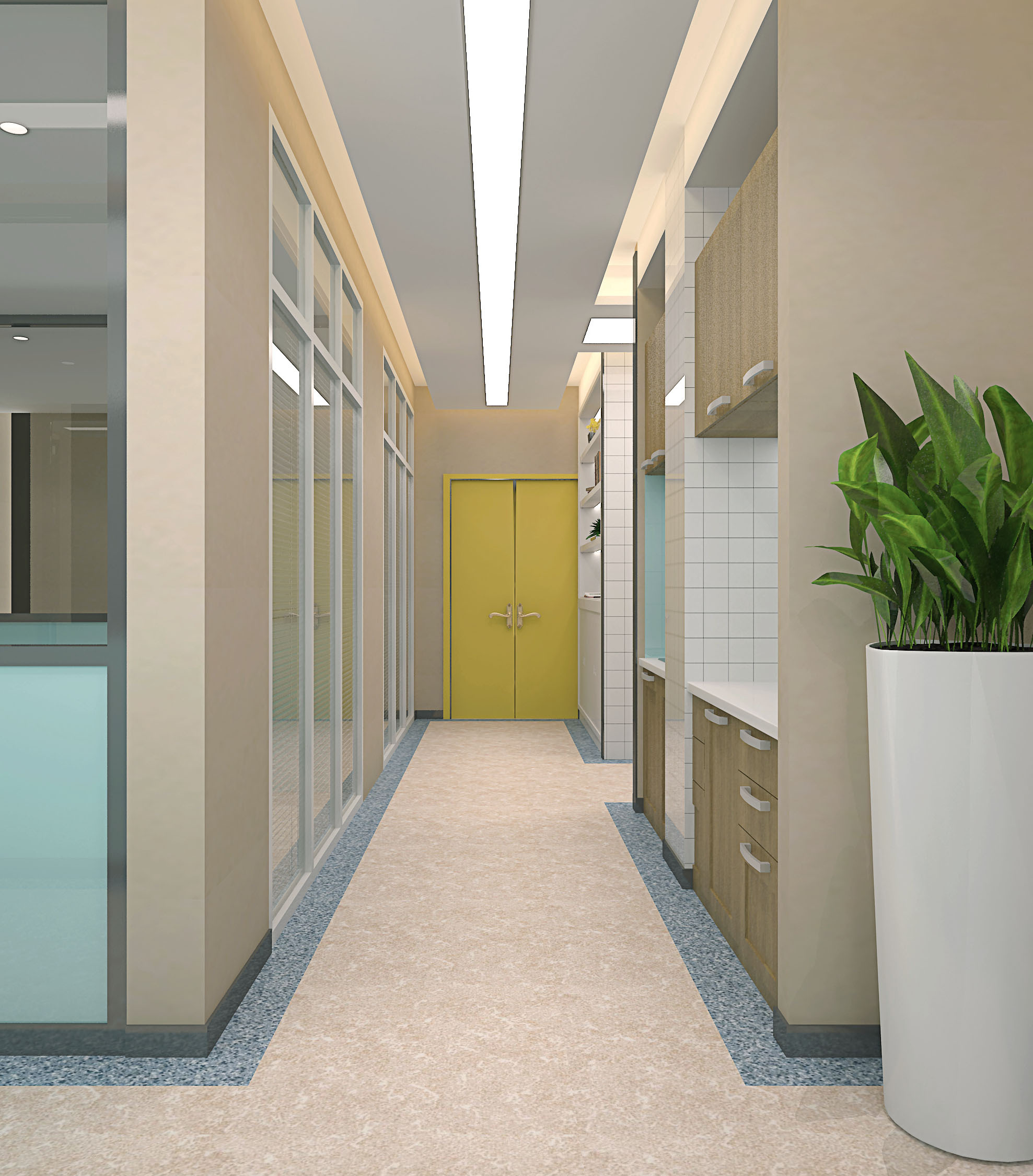 口腔诊所|空间|室内设计|九二音艺 - 原创作品 - 站酷 (zcool)