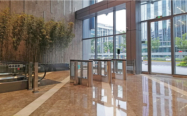 办公楼闸机通道系统