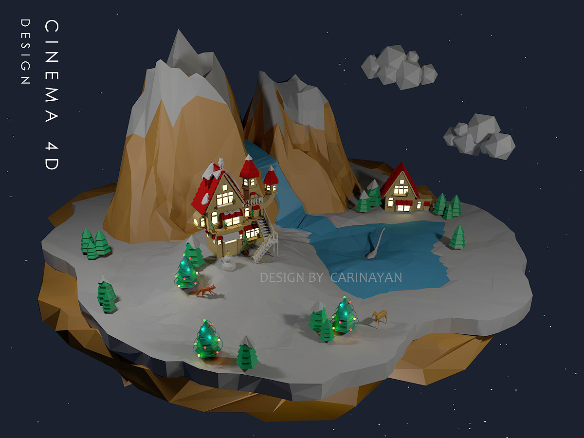 关于C4D的一些作品（图ZMTAzNjYzNTg0） - 其他三维 - 站酷设计师carinayan原创素材 - 站酷ZCOOL