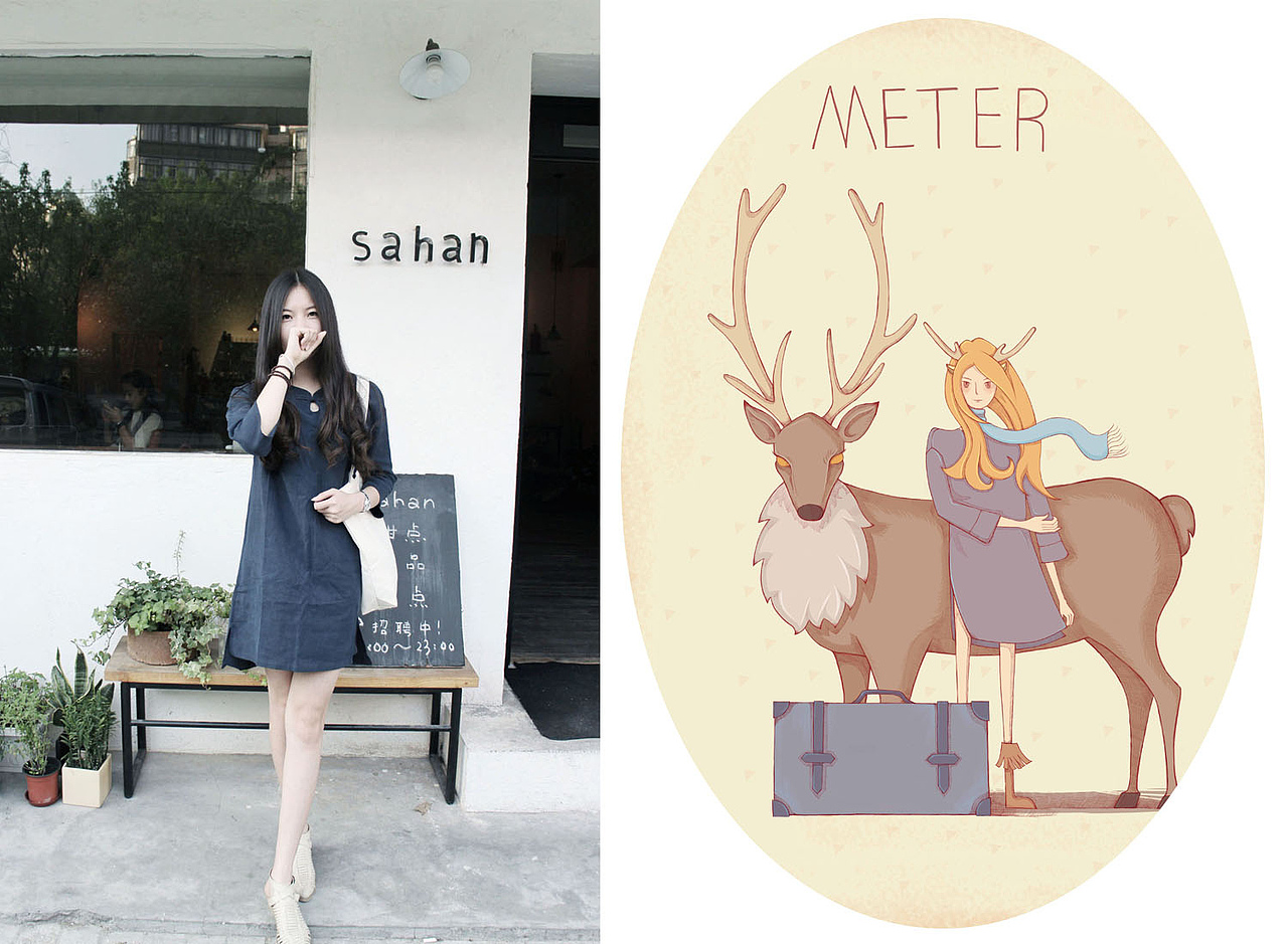 METER米原创插画配图系列（图ZMjkzODA1NzI=） - 休闲/流行服饰 - 站酷设计师杨米米原创素材 - 站酷ZCOOL