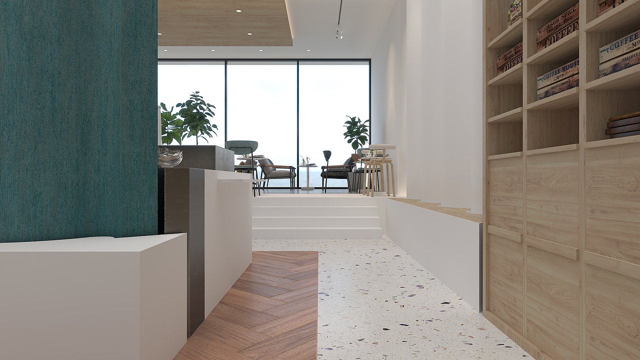 孤岛  咖啡 终端形象原创设计方案