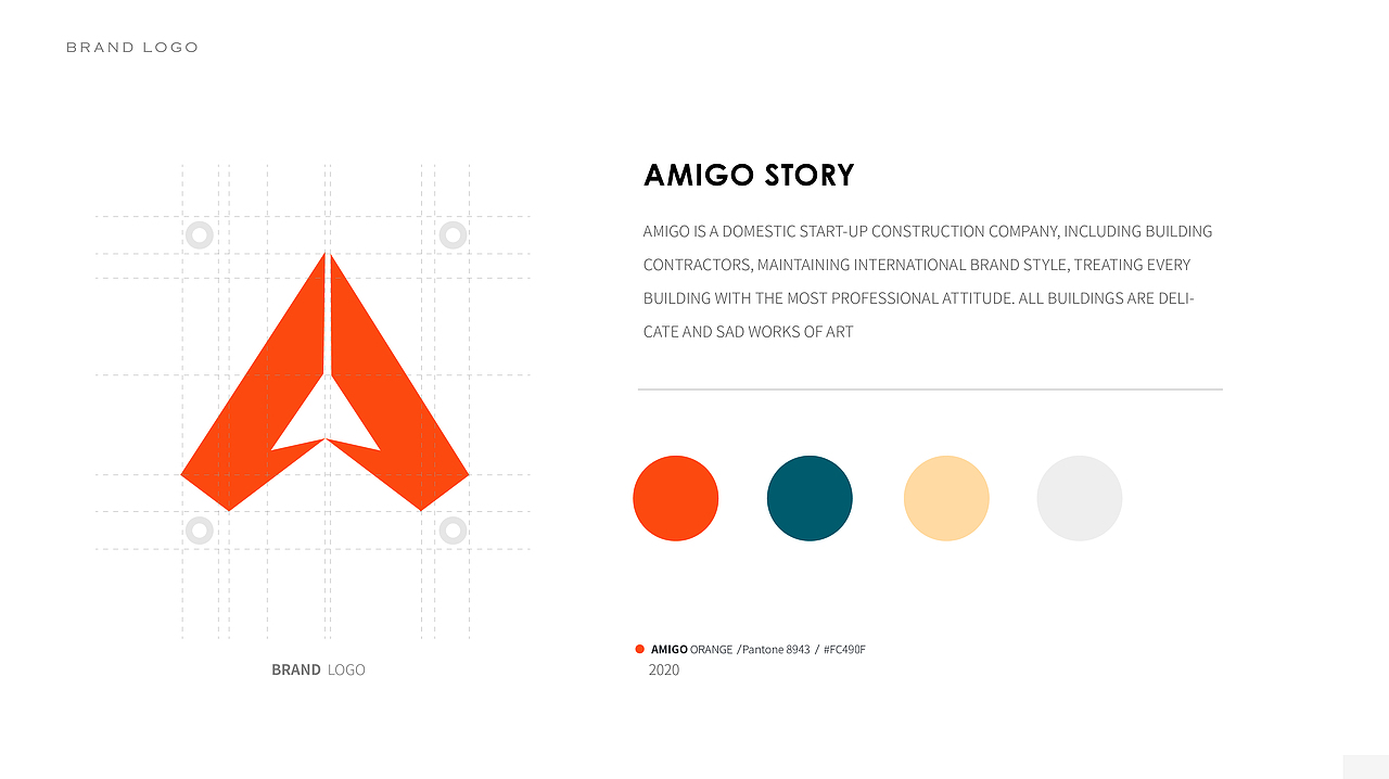 AMIGO-建筑企业品牌设计(图ZMjI0MTczMzY0) - 品牌 - 站酷设计师JimmymicLab原创素材 - 站酷ZCOOL