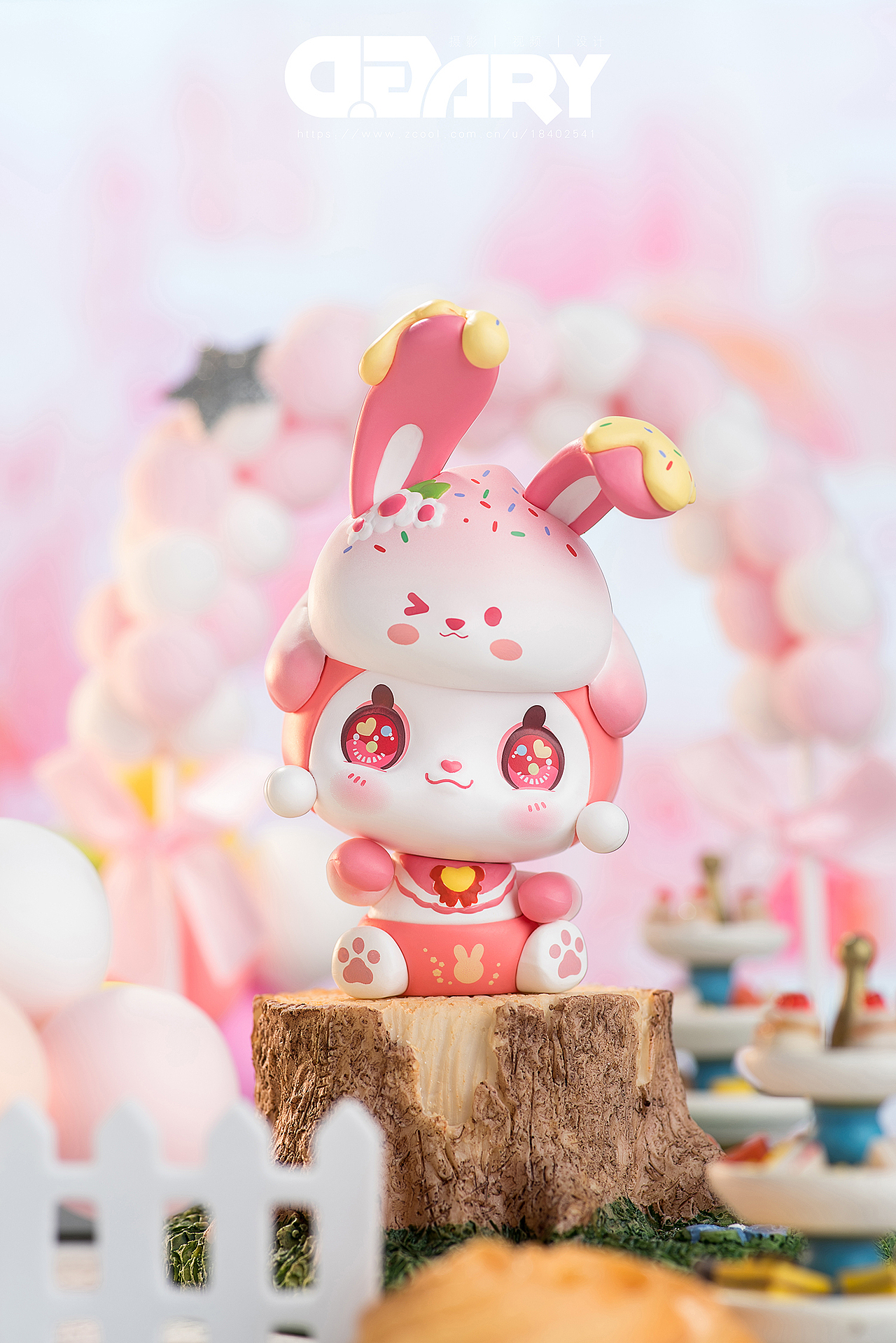 喵家萌星萌萌喵动物甜点系列盲盒手办拍摄