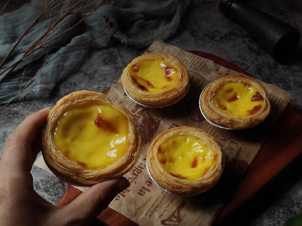 蛋挞——不想修图的一天（图ZMzQzMzkyNTIw） - 美食摄影 - 站酷设计师Z004141260原创素材 - 站酷ZCOOL